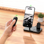 Hoco Mobile Phone Multi-Function Remote Control GM204 - Black